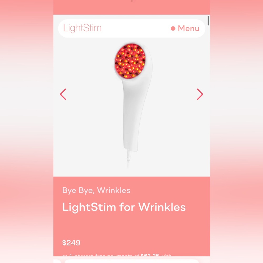 Light Stim LED Red Light Therapy Device